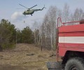 За сутки в Свердловской области потушили девять природных пожаров