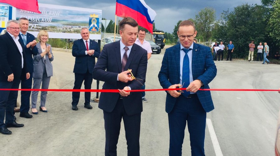 В Баранчинском открыли обновлённую дорогу