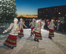 Кушвинский ледовый городок открыли одним из самых первых в регионе