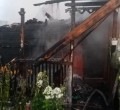 При пожаре в коллективном саду в Орулихе сгорели бани
