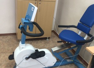 В Кушвинской больнице для кабинета функциональной диагностики приобретена стресс- система с велоэргометром 