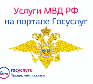 Преимущество получения государственных услуг по линии МВД в электронном виде.