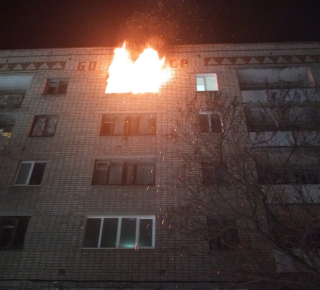 Очередной пожар унес жизнь человека. 