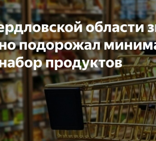 За первые полгода 2025 года продукты питания в Свердловской области стали дороже на 15%. 
