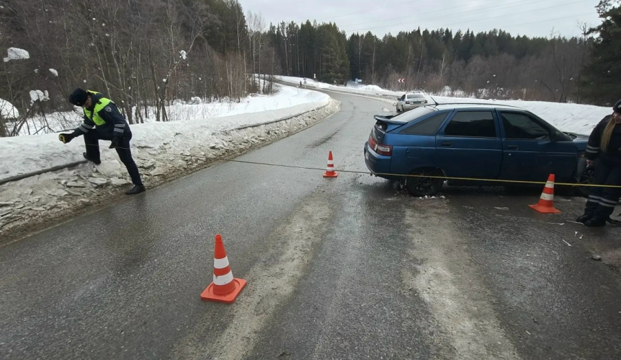 На автодороге Кушва – Нижняя Тура произошло дорожно-транспортное происшествие