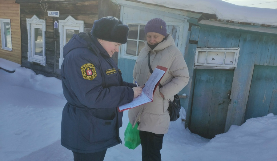 Профилактические рейды пожарных в Верхней Туре: безопасность в ваших руках!