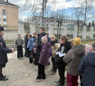 Урок безопасности для юных пешеходов.