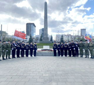 «Добровольцы» из Лобвы на Посту № 1 в Екатеринбурге