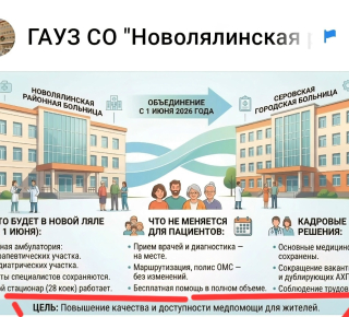 В Новой Ляле с 1 июня закрывают единственную больницу?