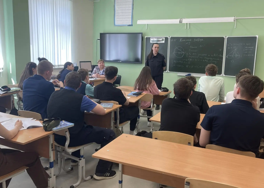 Беседы по ПДД с учащимися