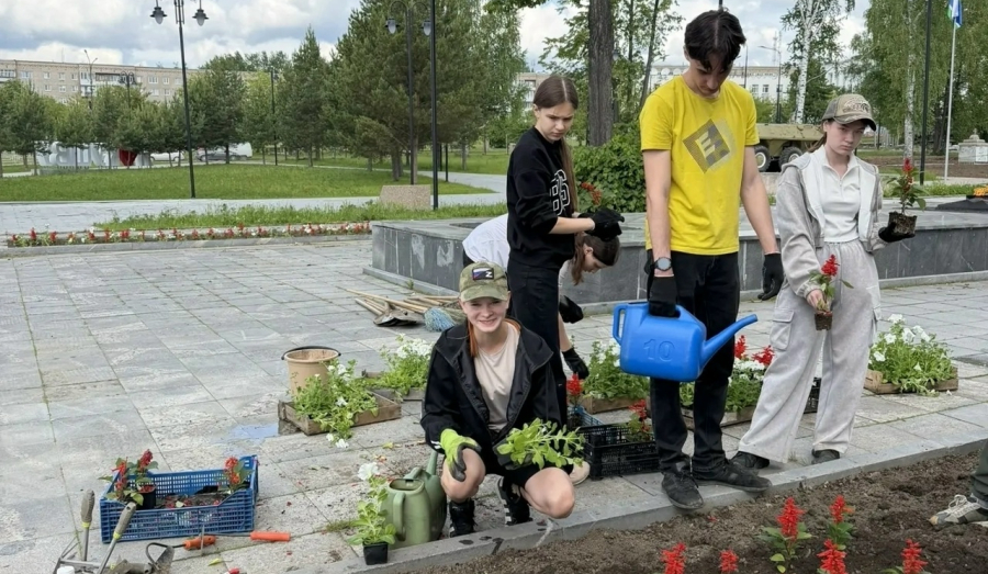 Дети делают город краше
