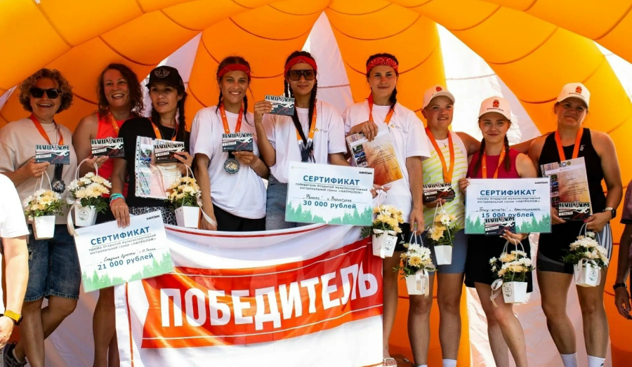 В Новой Ляле состоялась мультиспортивная гонка «Напролом»
