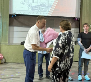 90 лет на службе железной дороги