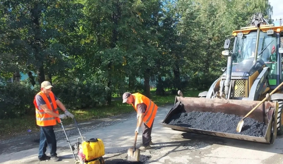 В Кушве продолжается ремонт дорог