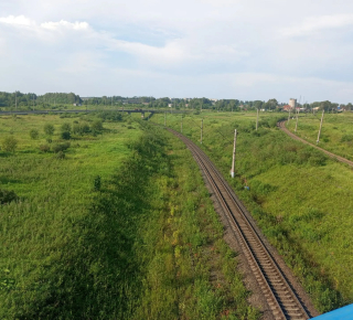 В Железнодорожном районе Кушвы на мосту провели ямочный ремонт