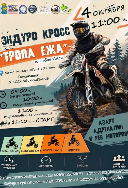 Эндуро-кросс "Тропа Ежа"