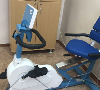 В Кушвинской больнице для кабинета функциональной диагностики приобретена стресс- система с велоэргометром 