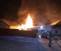 В новогоднюю ночь спасатели отстояли жилые дома в Кушве