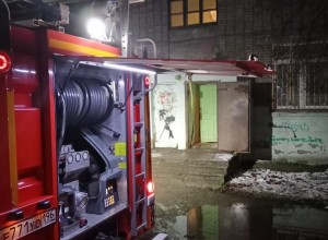 При пожаре в Кушве спасено двадцать человек