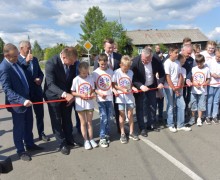 В Баранчинском открыли обновлённую дорогу