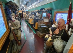 Передвижной музей «Поезд Победы» начал работу в Екатеринбурге