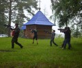 В «Плотинке» состоялся турнир по лазерному пейнтболу